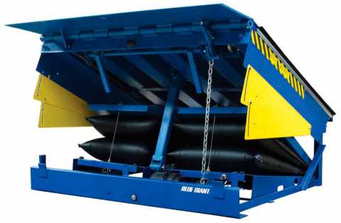 Blue Giant Air Bag Dock Leveler.