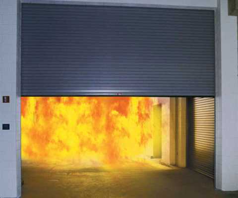 Rolling Steel Fire Door