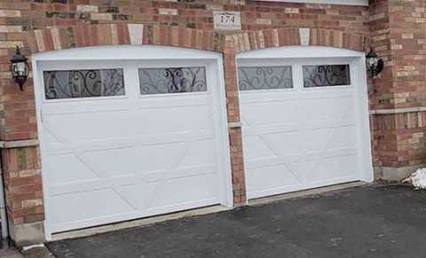 Briarcrest residential garage door.