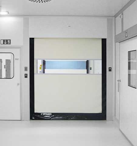 Dynaco D-D311 Slimeline Stainless High Speed Door