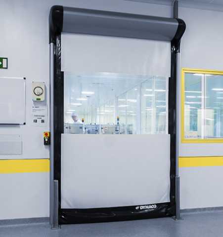 Dynaco D-311 Slimline Cleanroom high speed door.