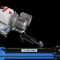 Dock leveler hydraulic conversion kit