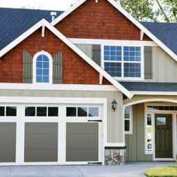 Echo Ridge residential garage door.