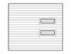 Rockwood Contemporary residential garage door - Style 7.